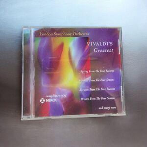 London Symphony Orchestra CD Vivaldi Greatest 1998 Classical Merck Promo Music 1